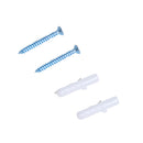 Attaccapanni a Parete Mensola Appendiabiti in Bambù 50x17x20 cm 