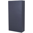 Armadio Portadocumenti da Ufficio in Acciaio Laminato Bianco 90x40x180 cm 