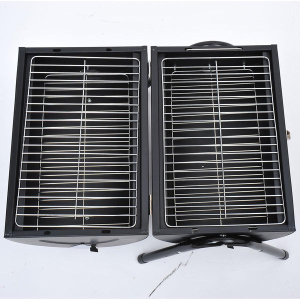 prezzo Barbecue a Carbone Carbonella Pieghevole Nero