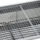 Barbecue a Carbone Carbonella Portatile e Pieghevole in Acciaio Inox 