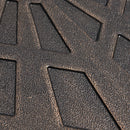 Base per Ombrellone da Giardino Ø38 a Ø48 Rettangolare 16kg in Resina 47x32 cm 