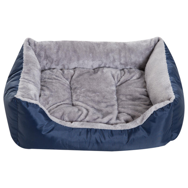 Cuccia Letto per Cane Gatto con Cuscino Imbottito Grigio blu 88x70x20 cm acquista