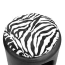 Sgabello Cuccia con cuscino per cane gatto nero 39x39x42 cm 