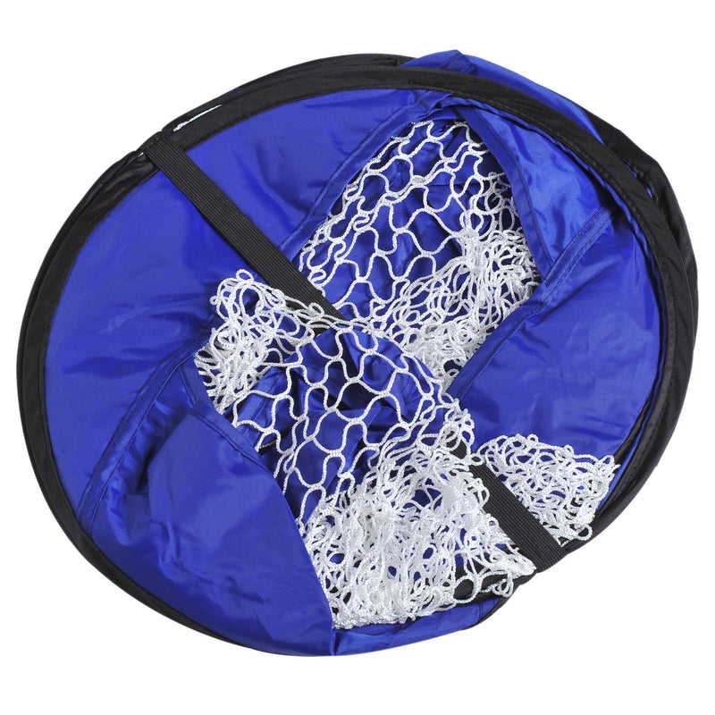 Porta da Calcio Pop Up Portatile per Bambini con Borsa Blu 122x85x82 cm 
