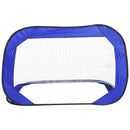 Porta da Calcio Pop Up Portatile per Bambini con Borsa Blu 122x85x82 cm 