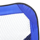 Porta da Calcio Pop Up Portatile per Bambini con Borsa Blu 122x85x82 cm 