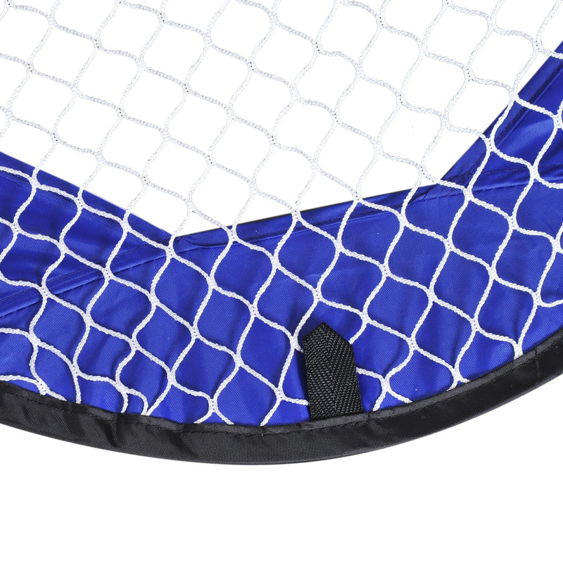 Porta da Calcio Pop Up Portatile per Bambini con Borsa Blu 122x85x82 cm 