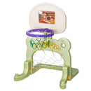 Porta da Calcio Canestro Basket 2 in 1 per Bambini dai 3 Anni 
