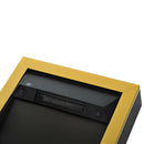 Camino Elettrico da Incasso o Terra 48x19x59 cm 2000W Oro 