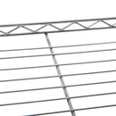 Carrello da Cucina Slim con Ruote Argento 60x35x84.5 cm