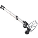 Carrello Portapacchi a Mano Pieghevole in Alluminio Max 70kg 