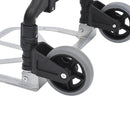 Carrello Portapacchi a Mano Pieghevole in Alluminio Max 70kg 