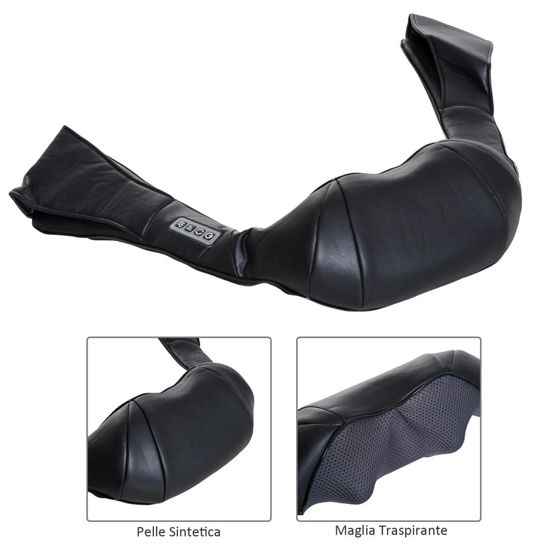 Massaggiatore Elettrico Collo Cervicale Shiatsu 3 Livelli 