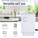 Deumidificatore Elettrico Portatile Serbatoio 1300ml 48W 