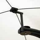 Sedia Dondolo Pensile Imbottito Prendisole Crema 