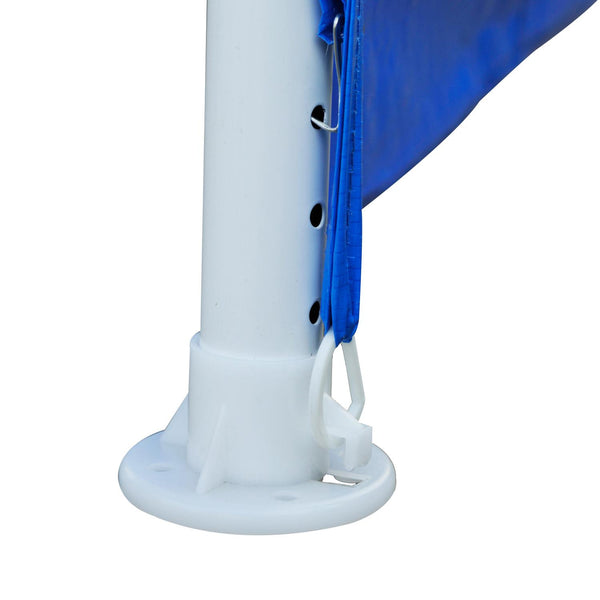 Gazebo da Giardino 2.7x2.7m in Acciaio Blu online