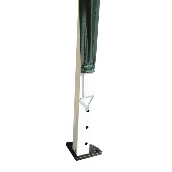 prezzo Gazebo da Giardino 3x3m in Acciaio Pieghevole Tessuto Oxford Verde