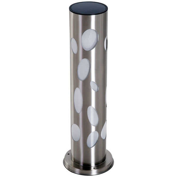 acquista Lampada da Esterno LED a Energia Solare in Alluminio Ø19.7x63 cm