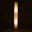 Lampada da Terra in Acciaio Bianco 15x15x120 cm 