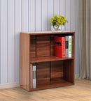 Mobiletto Libreria a Scaffali Noce 60x24x63 cm 