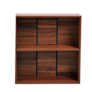 Mobiletto Libreria a Scaffali Noce 60x24x63 cm 