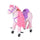 Cavallo Cavalcabile per Bambini con Suoni Rosa