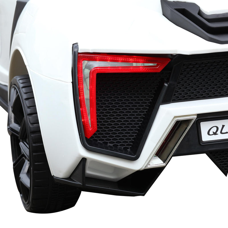 Macchina Elettrica per Bambini 6V Sportiva Bianca 