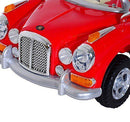 Macchina Elettrica per Bambini 6V Retrò Rossa 