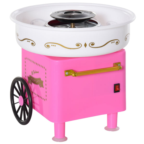 prezzo Macchina per Zucchero Filato 450W in Plastica Rosa