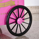 Macchina per Zucchero Filato 450W in Plastica Rosa