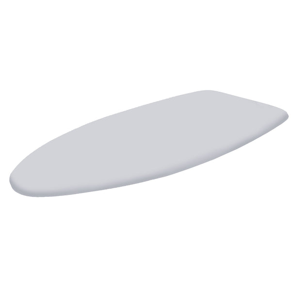 Copriasse Ricambio Asse da Stiro Rugby 125x46 cm Cotone Spugna Feltro Grigio prezzo