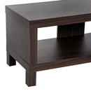 Mobile TV Basso con Vano in Legno Noce 90x35x37 cm 