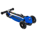 Monopattino per Bambini con 3 Ruote in Alluminio Fluo e Freno Blu 