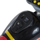 Moto Elettrica per Bambini 6V Chopper Nera 