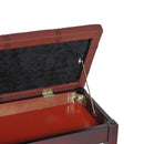 Panca Sgabello per Pianoforte con Vano Portaoggetti Marrone 