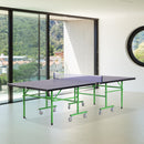 Tavolo da Ping Pong Professionale e Pieghevole con Ruote 152.5x274x76 cm 