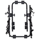 Portabici per Auto Posteriore Universale 2 Bici Nero 44x63x66 cm 
