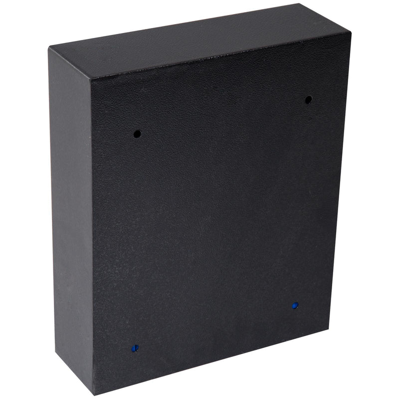 Cassetta Portachiavi di Sicurezza Professionale da Muro di 40 ganci Nero 30x36,5x10 cm 