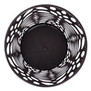 Portaombrelli in Metallo Lavorato con Salvagoccia Marrone 