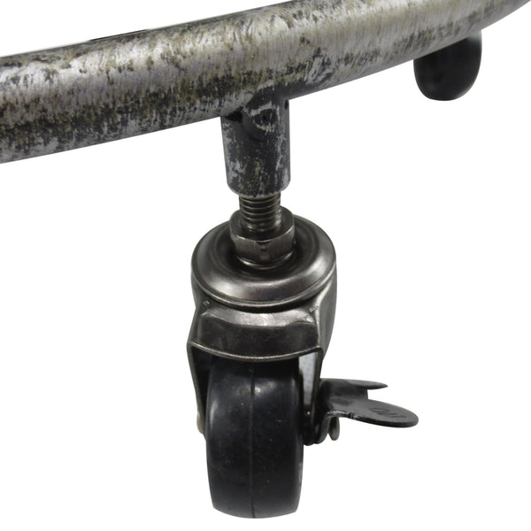 prezzo Portapiante Fioriera 5 Ripiani in Ferro Battuto Nero