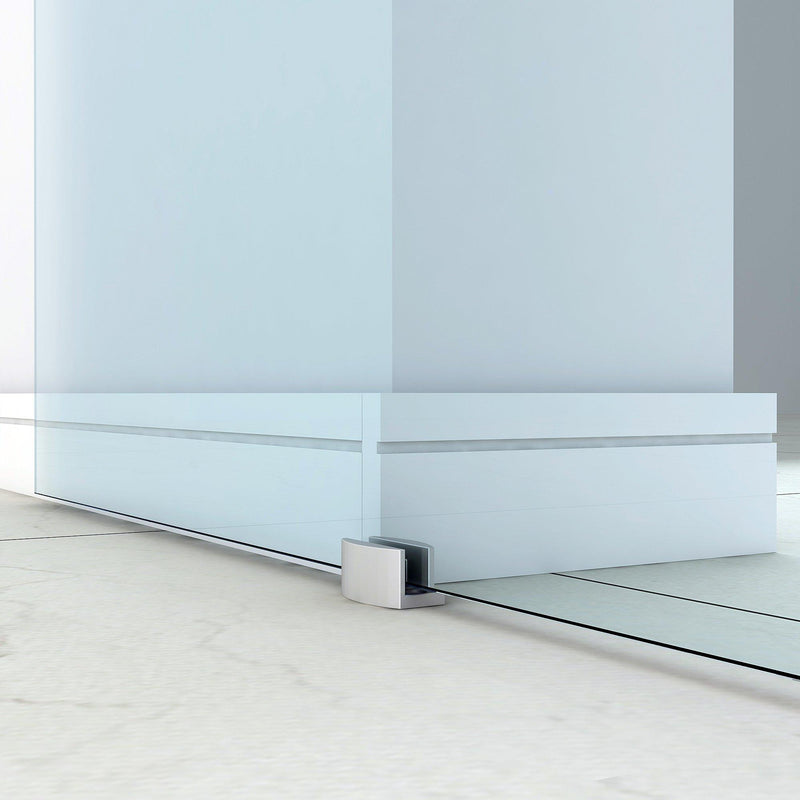 Porta Scorrevole Vetrata 210x75 cm Trasparente 