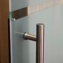 Porta Scorrevole Vetrata 90x205 cm Temperata Smerigliata 