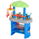 Cucina Giocattolo per Bambini Blu e Grigio 