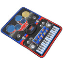 Tappeto Musicale Gioco Pianola e Batteria per Bambini 