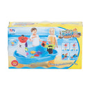 Set Giocattoli per Bambini 20pz Nave Pirata Mulino a Vento e Stampini 