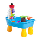 Set Giocattoli per Bambini 20pz Nave Pirata Mulino a Vento e Stampini 