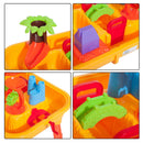 Set Gioco 32 pezzi con Tavolo Sedia Castello Formine 