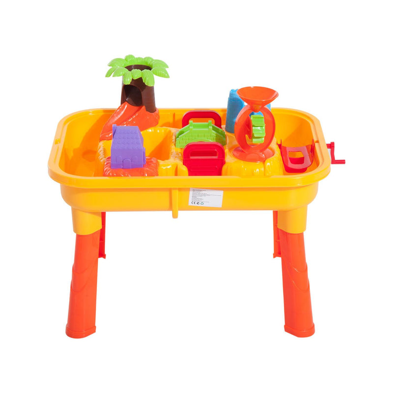 Set Gioco 32 pezzi con Tavolo Sedia Castello Formine 