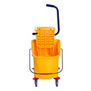 Carrello Pulizie con Strizzatore Rimovibile e Ruote Capacità 36L 61x38x94 cm 