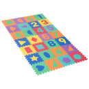 Tappeto Puzzle da Gioco per Bambini 28 Tessere 31x31 cm 